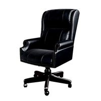 Regency Barrington Black Swivel Chair