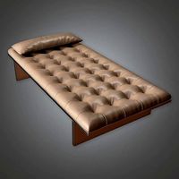 ARV1 - Day Bed 01a - PBR Arch Viz - Game Ready