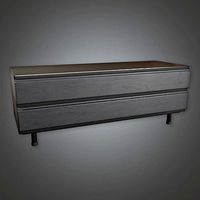 ARV1 - Media Storage 01a - PBR Arch Viz - Game Ready