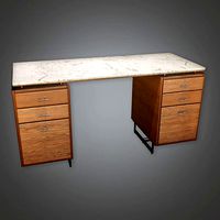 ARV1 - Office Desk 01a - Arch Viz - Game Ready