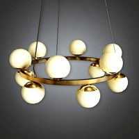ARV1 - Pendant Light 01a - PBR Arch Viz - Game Ready