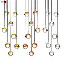 Dora 3 Led Linear Suspension Light by Seed Design