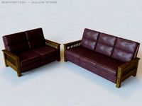Sofaset02 3D Model