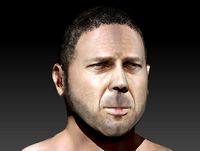3d Head of Bruce for Zbrush and 3ds max