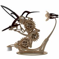 Colibri Wooden Sculpture