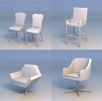 Chair sofa couch 3D Model