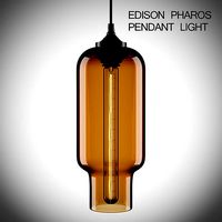 Edison Pharos Pendant Light Amber