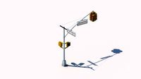 Cartoon Low Poly Brooklyn Trafficlight