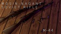 Mosin-Nagant Soviet M44 Rifle