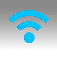 Wifi wireless internet logo