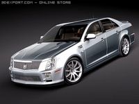 Cadillac STSV 3D Model