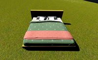 Bed Sketchup