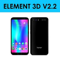 E3D - Huawei Honor 10 Black