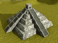 Maya Pyramid 3D Model