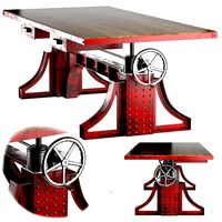 Large Desk Monika Idustrial