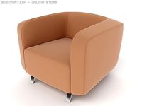 Tube chair 3D Model