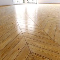 Parquet pine chevron