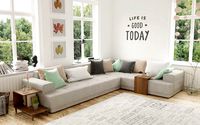 Aida - Corner Sofa 3D Model