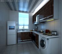 Kitchen 0012 3D Model
