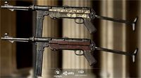 World War II Axis - First Person Assets MP40 Complete Package