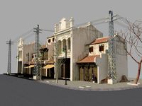 Hoi An Viet Nam street 3D model