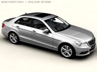 Mercedes E Class 2010 3D Model