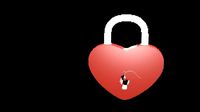 Lock heart voxel 2