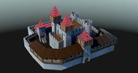 Medieval 3d Castle