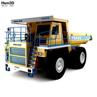 BelAZ 7555B Dump Truck 2016