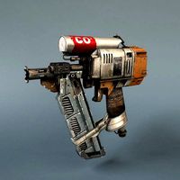 mobile game asset - nailgun
