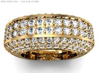 Engagement ring 3D Model