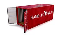 20ft Shipping Container Hamburg Sud