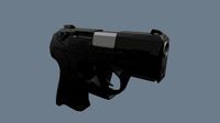 Beretta PX4 - Model and Textures low-poly 3D model
