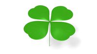 Four Leaf Clover with Shapes