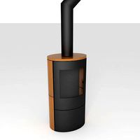 Romotop Evora ceramic fireplace stove