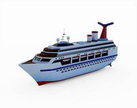 Cruise Ship Miniature