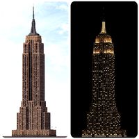 Empire State Building - Day and Night