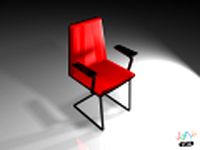 Working Chair 3D Model
