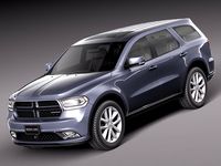 Dodge Durango 2014 3D Model