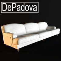 Raffles sofa DePadova 3D Model