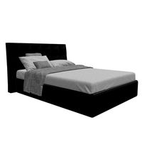Leather Bed 3D model
