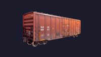 BoxCar LowPoly