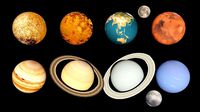 Planets and Pluto