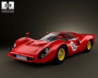 Ferrari 330 P4 1967 3D Model