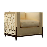 JACQUES ROUND BACK ARMCHAIR