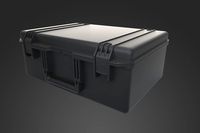 Plastick Box Hi and Low Poly Model