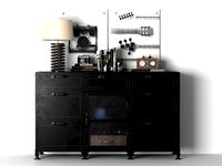 HOPPER WIDE DRESSER