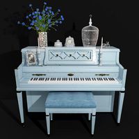 Piano Wurlitzer - Provence style