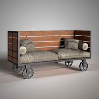 Industrial Hardy Sofa