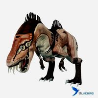Cartoon T-Rex Dinosaur